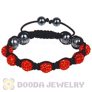 Wholesale Special Price Handmade Pave Orange Crystal TresorBeads Bracelets