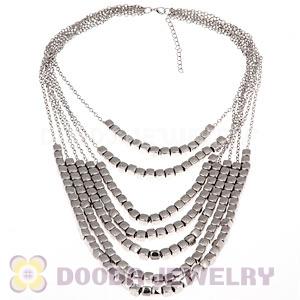 New Style Chunky Multi Layers Choker Bib Statement Necklace Wholesale