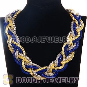 Fashion Rock Punk Chunky Braided Snake Chain Collar Necklaces
