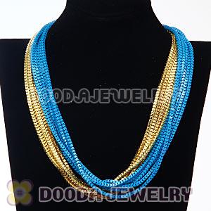 Rock Punk Multi Chains Chunky Choker Collar Necklaces Wholesale