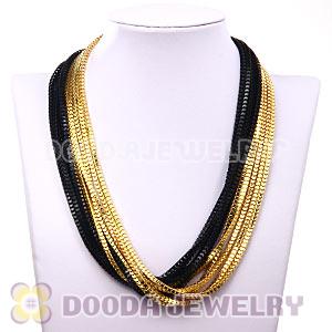 Rock Punk Multi Chains Chunky Choker Collar Necklaces Wholesale