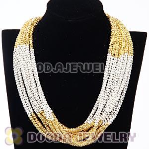 Punk Rock Enamel Thick Chunky Snake Link Chain Choker Necklace