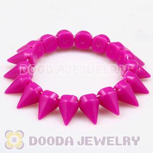 Fashion Hot Cool Rock Punk Spike Rivets Elastic Stretch Bracelet
