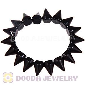 Fashion Hot Cool Rock Punk Spike Rivets Elastic Stretch Bracelet