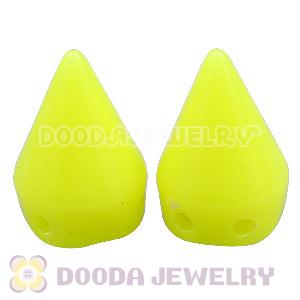 Single Row Rock Punk Spike Rivet Stud Acrylic Beads For Bracelet