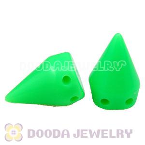 Single Row Rock Punk Spike Rivet Stud Acrylic Beads For Bracelet