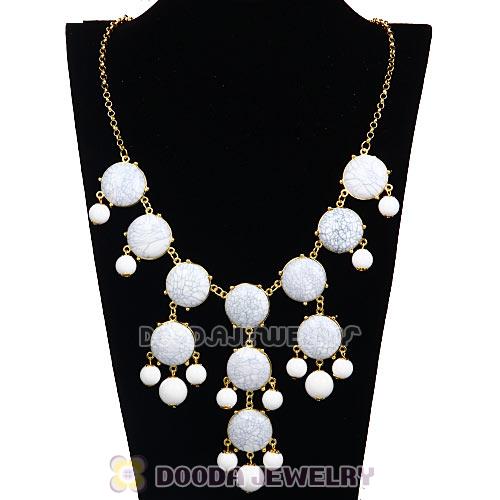 2012 New Fashion White Turquoise Bubble Necklaces Wholesale