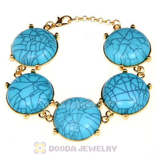 2012 Fashion Resin Bead Turquoise Bubble Bracelets Wholesale