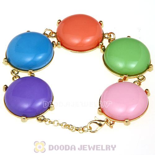 2012 Fashion Resin Bead Colorful Bubble Bracelets Wholesale