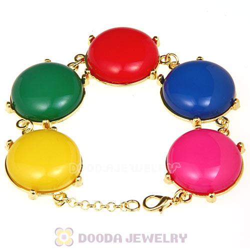2012 Fashion Resin Bead Colorful Bubble Bracelets Wholesale
