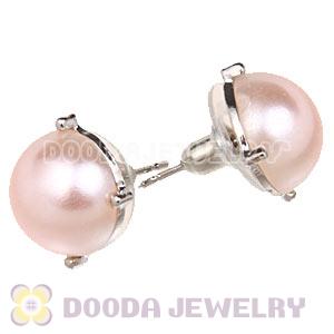 2012 Fashion Silver Plated Pearl Bubble Stud Earrings Wholesale