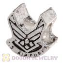 Wholesale Silver Plated European USAF US Air Force Beads