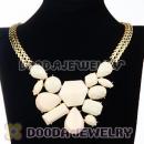 Chunky Chain Candy Resin Geometry Choker Bib Necklace Wholesale