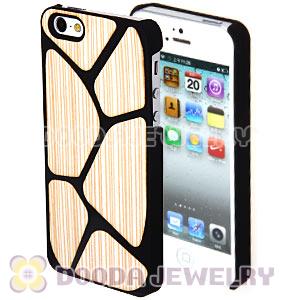 Top Class Wood Protective Cover Cases For Apple iPhone 5
