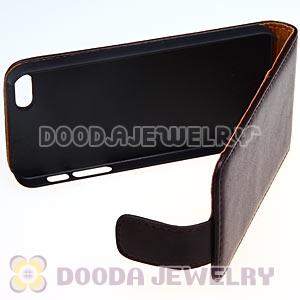 Magnetic Flip Leather Cover Vertical Pouch iPhone 5 Cases Wholesale