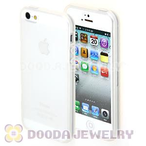Ultra Slim Frosted Transparent Soft Rubber Cover Cases For iPhone5 Gen 5th 5G