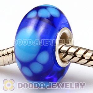 Environmental Lampwork Glass Baby Foot Print Paw Beads Wholesale 