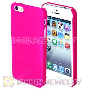 Ultra Slim Pink Frosted Hard Cover Cases For iPhone5 Gen 5th 5G