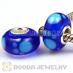 Environmental Lampwork Glass Baby Foot Print Paw Beads Wholesale 