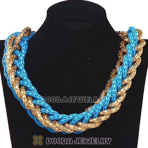 European Retro Chunky Chain Links Choker Bib Collar Necklace