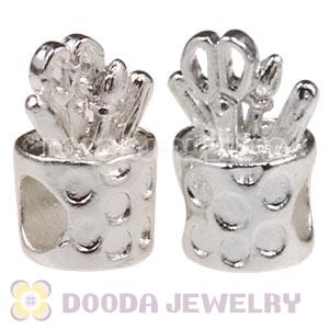 European Charm Jewelry Silver Plated Beads And Charms Wholesale