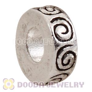 European Charm Jewelry Silver Plated Spacer Beads And Charms Wholesale