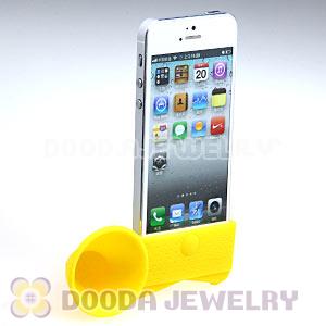Silicone Speaker Amplifier Horn Stand For iPhone Wholesale