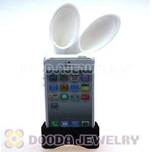Silicone Bunny Ear Speaker Amplifier Horn Stand For iPhone Wholesale