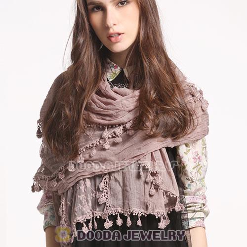 Wholesale Cottony Urban Retro Pashmina Scarf Shawl For Women