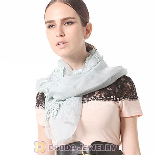 Fashion Office Lady Chiffon Pashmina Shawls Georgette Scarves Wholesale