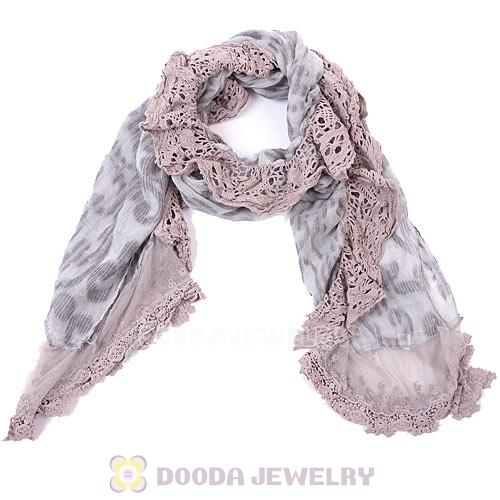 Laconic Mori Girl Style Pashmina Scarf Lace Shawl Scarves Wholesale