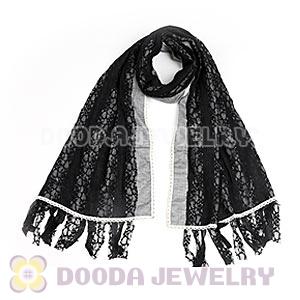 Mori Girl Style Pashmina Scarves Lace Tassels Shawls Scarf Wholesale