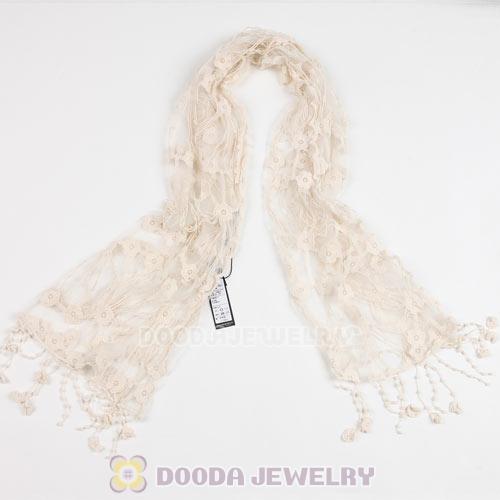 Fashion Eurppean Rural Pastoral Scarf Lace Tassels Pashmina Scarves Wholesale 