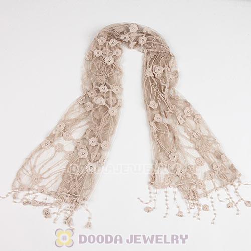 Fashion Eurppean Rural Pastoral Scarf Lace Tassels Pashmina Scarves Wholesale 