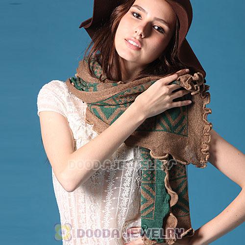 Cheap Mori Girl Knitting Wool Pashmina Scarf Infinity Scarves Wholesale