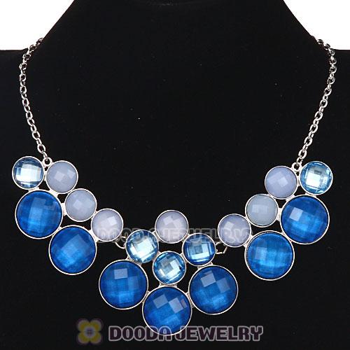 European Tutti Frutti Resin Rhinestone Bauble Bib Necklaces Wholesale