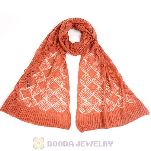Mori Girl Bohemia Knitting Style Infinity Pashmina Scarves Wholesale