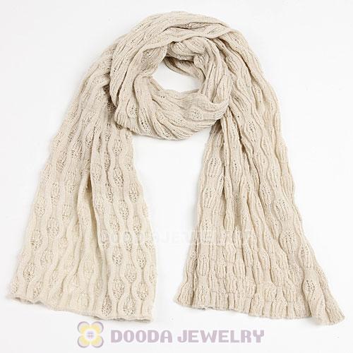 Cheap Rural Pastoral Knitting Infinity Pashmina Shawl Scarf Wrap Stole