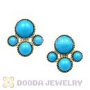 Fahion Resin Kenneth Jay Lane KJL Clip Earrings Wholesale