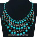 Fashion Bauble Cascade Bib Necklaces Wholesale