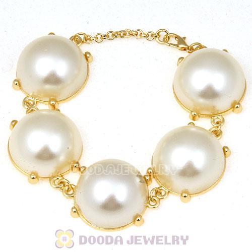 2012 Fashion Cream Pearl Bubble Bracelets Wholesale