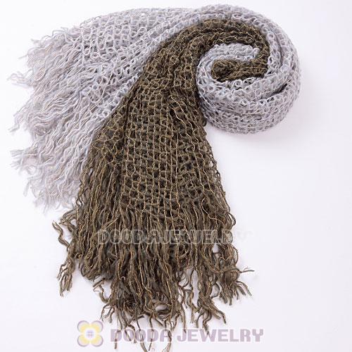 Extra Long Mohair Scarf Urban Retro Mesh Pashmina Scarves Shawl