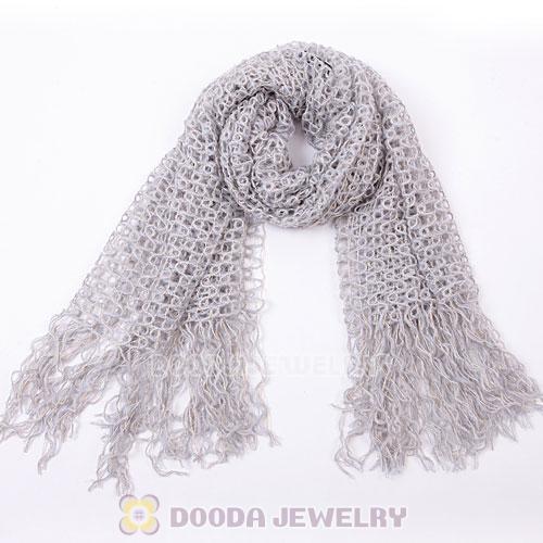 Extra Long Mohair Scarf Urban Retro Mesh Pashmina Scarves Shawl