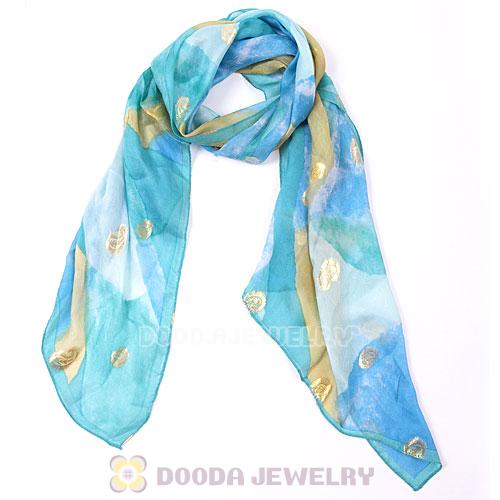 Fashion Office Lady Silk Scarf Textile Printing Pashmina Scarves Shawls