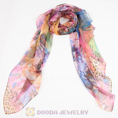 Urban Retro Long Mulberry Vintage Silk Scarves Pashmina Shawl Scarf