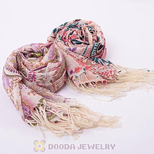Fashion Office Lady Bohemia Style Scarves Wool Pashmina Scarf Shawls Wrap