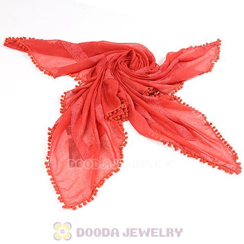 Urban Retro Square Scarf Infinity Tassel Pashmina Shawl Scarves
