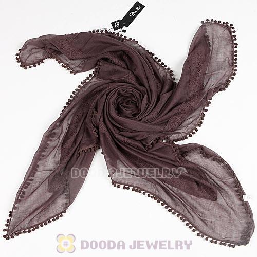Urban Retro Square Scarf Infinity Tassel Pashmina Shawl Scarves