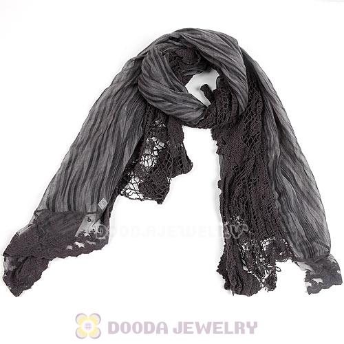 Mori Girl Style Silk Scarves Cottony Lace Pashmina Scarf Shawl Wholesale
