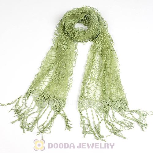Office Lady Fashion Scarves Openwork Lace Pashmina Scarf Shawls Wholesale